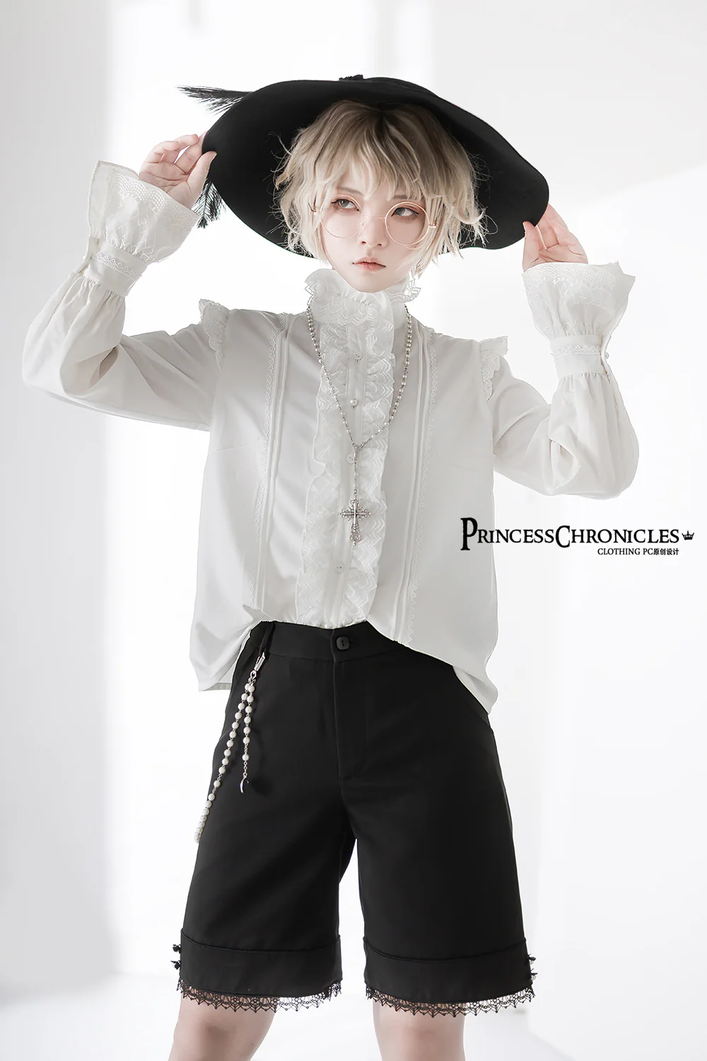 Elegant Lolita Pearl Waist Chain - Image 4