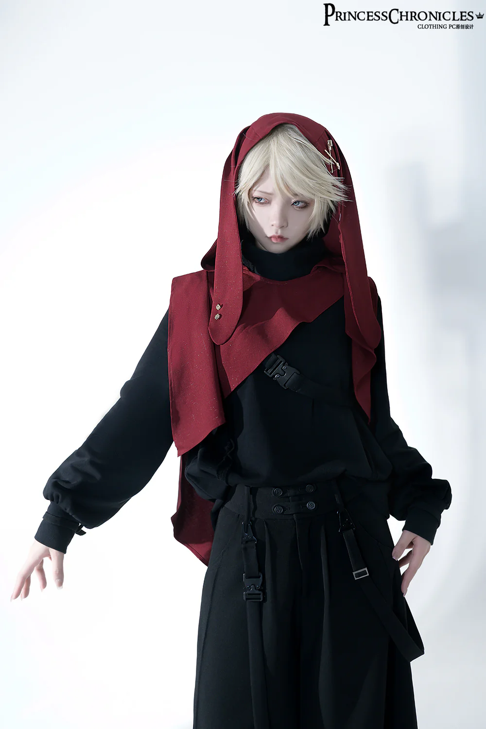 Functional Rabbit - Handsome Gothic Lolita Pantsuit - Image 10