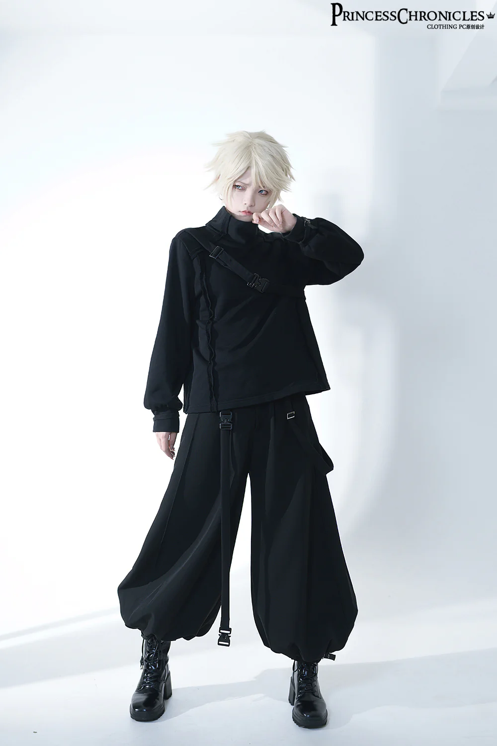 Functional Rabbit - Handsome Gothic Lolita Pantsuit - Image 18