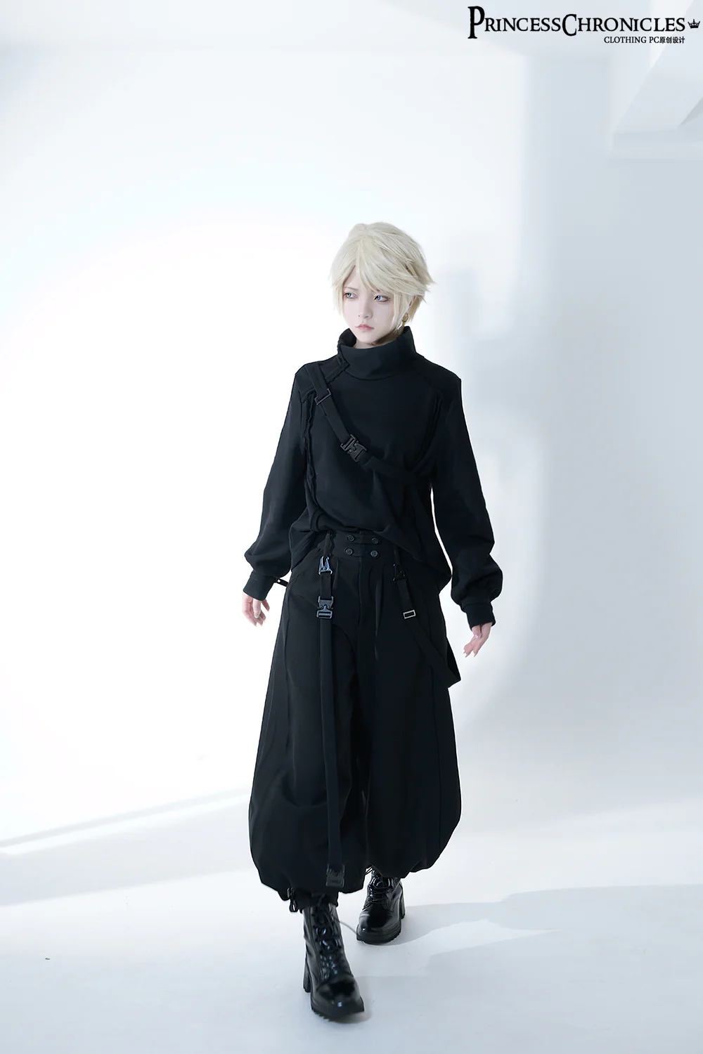 Functional Rabbit - Handsome Gothic Lolita Pantsuit - Image 19