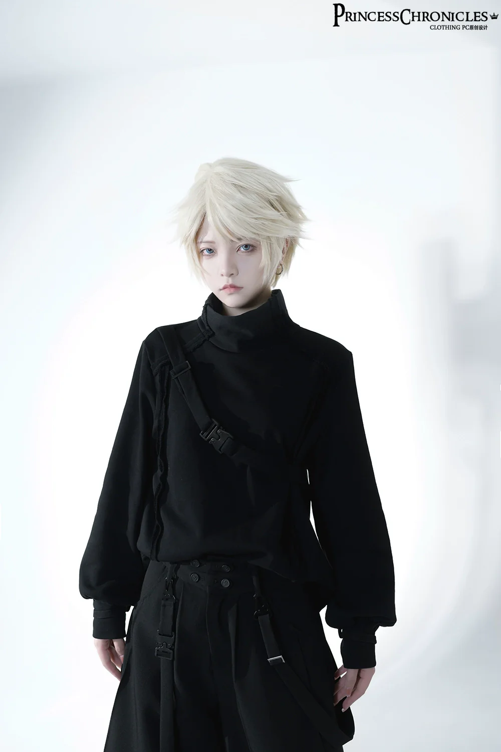 Functional Rabbit - Handsome Gothic Lolita Pantsuit - Image 22