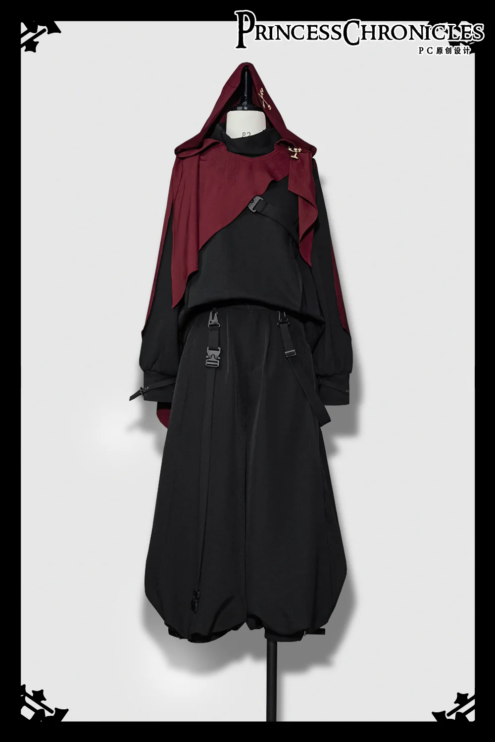 Functional Rabbit - Handsome Gothic Lolita Pantsuit - Image 4