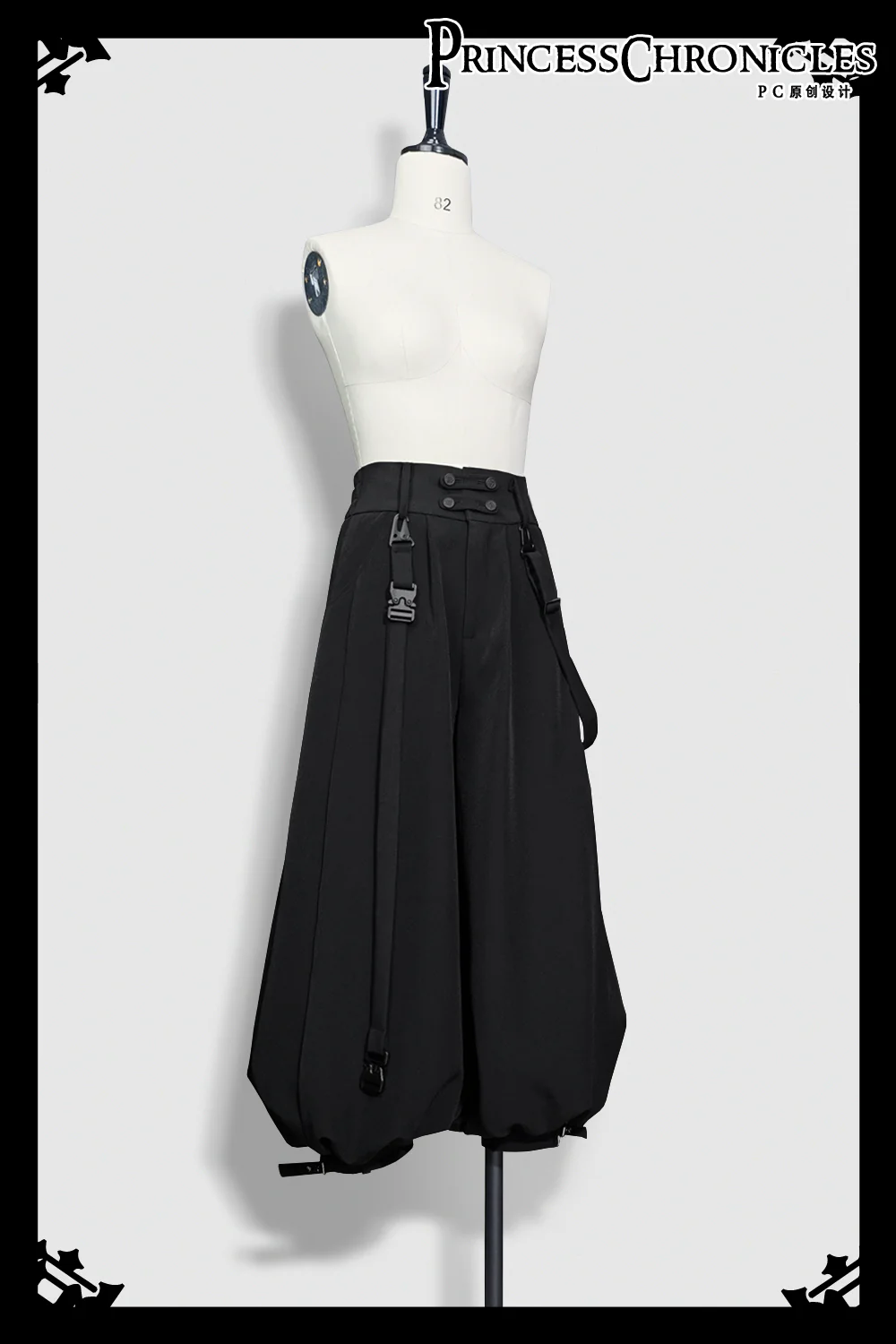 Functional Rabbit - Handsome Gothic Lolita Pantsuit - Image 6