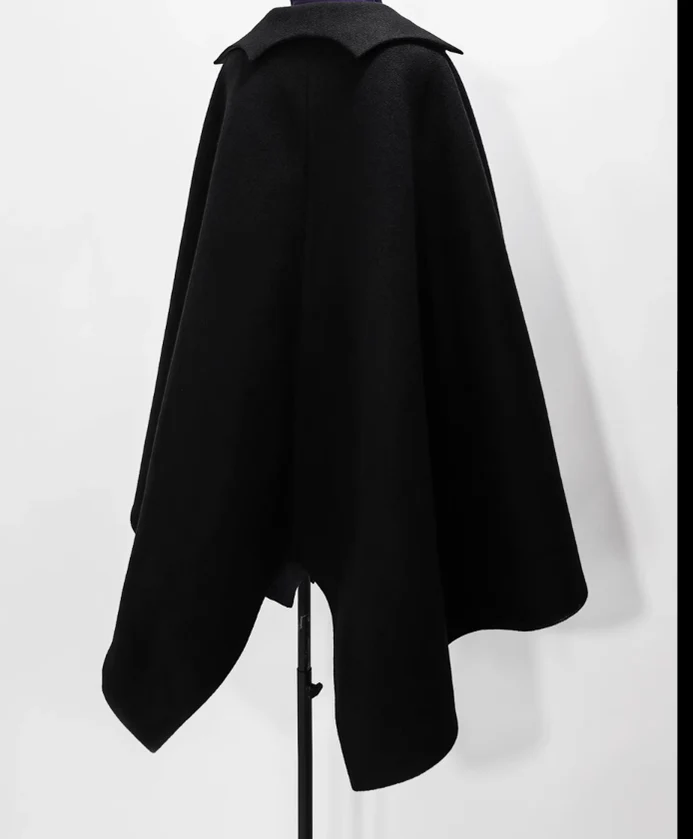 Ouji Lolita Prince Black Bow Cloak - Image 11