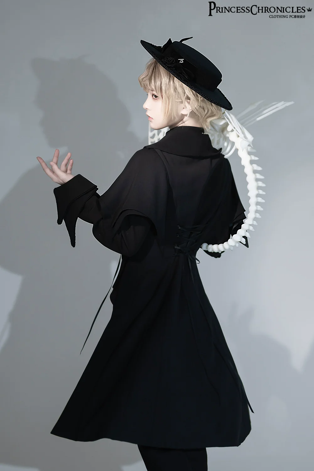 Yan Ye - Ouji Lolita Prince Black Pants - Image 9