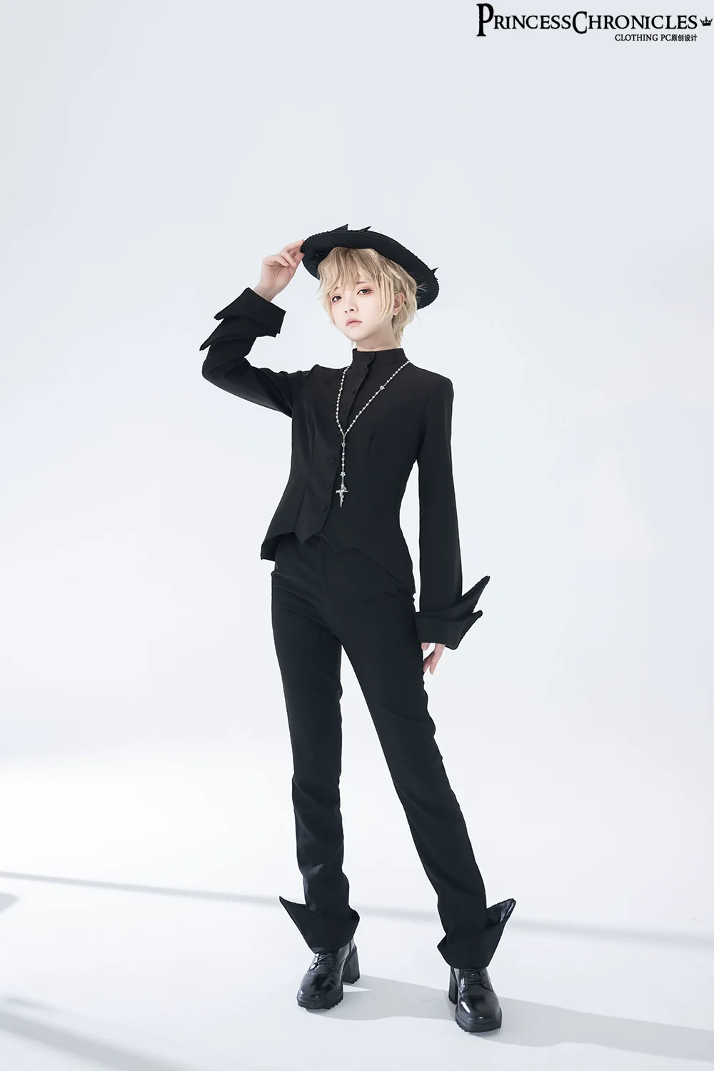 Yan Ye - Swallowtail Ouji Lolita Long Vest - Image 12
