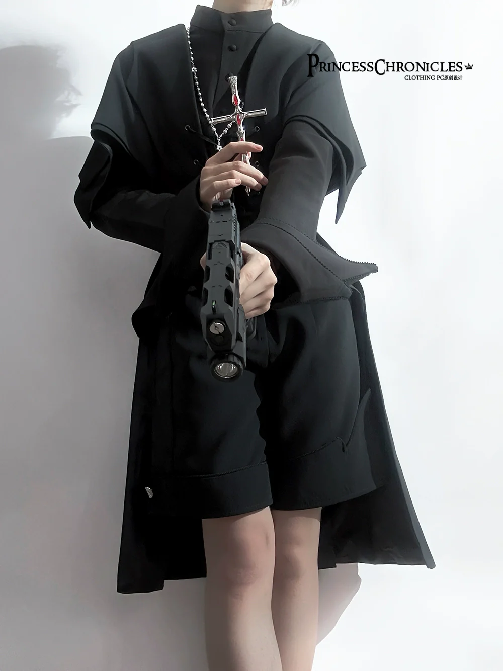 Yan Ye - Swallowtail Ouji Lolita Long Vest - Image 14