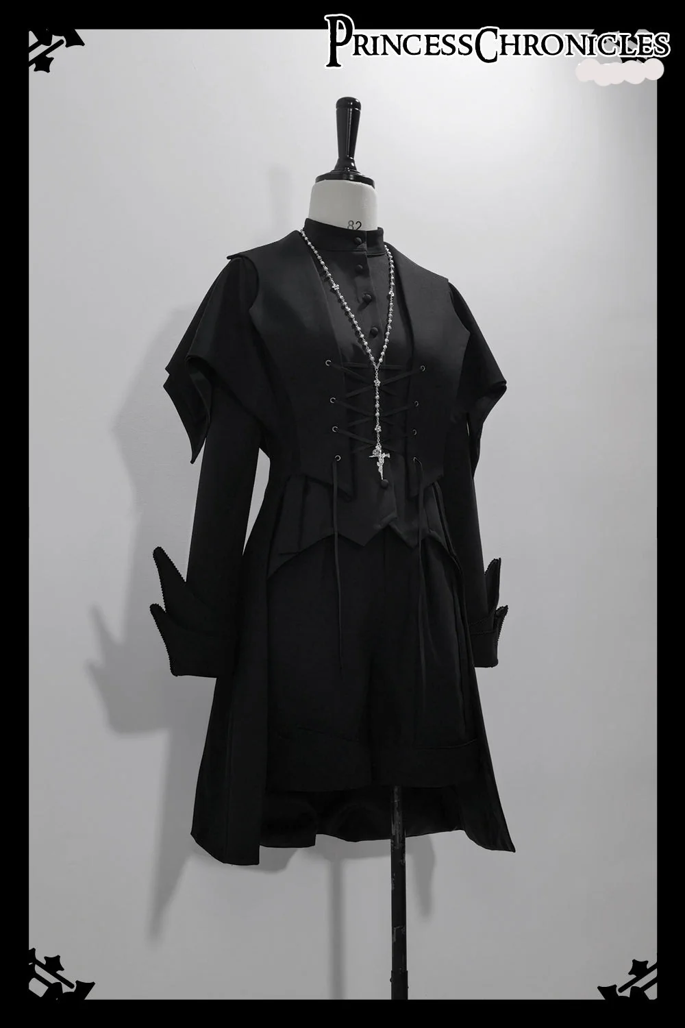 Yan Ye - Swallowtail Ouji Lolita Long Vest - Image 15