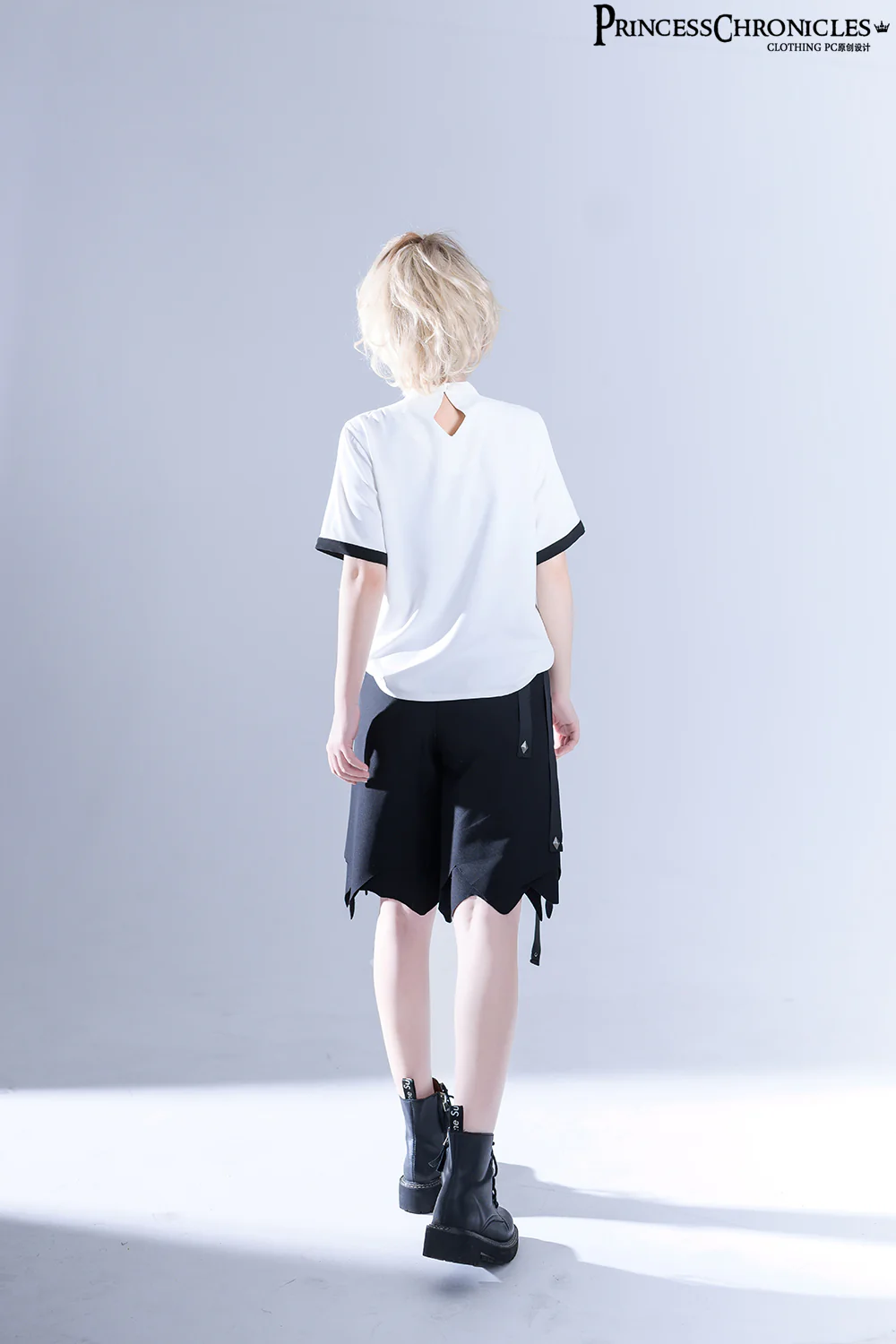 LueYingGuiTan - Ouji Lolita White Embroidery Shirt - Image 12