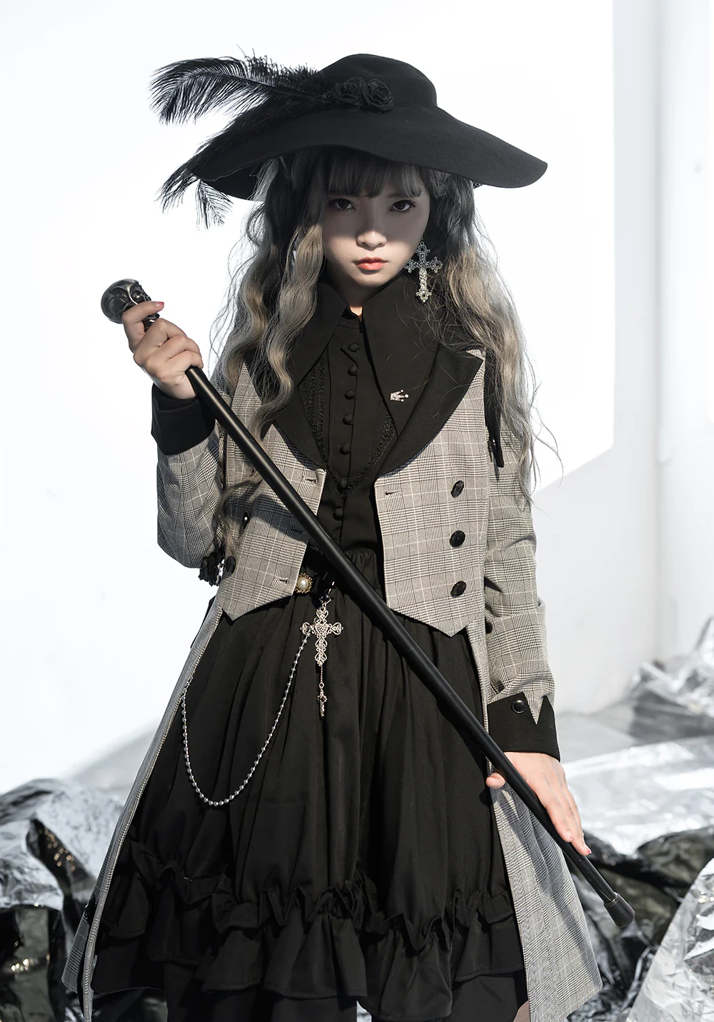 Retro Gothic Lolita Waist Chain - Image 4