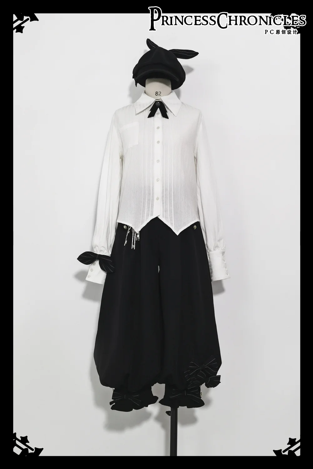 Secret Morning News - Vintage Ouji Lolita Vest Blouse Bloomers - Image 11