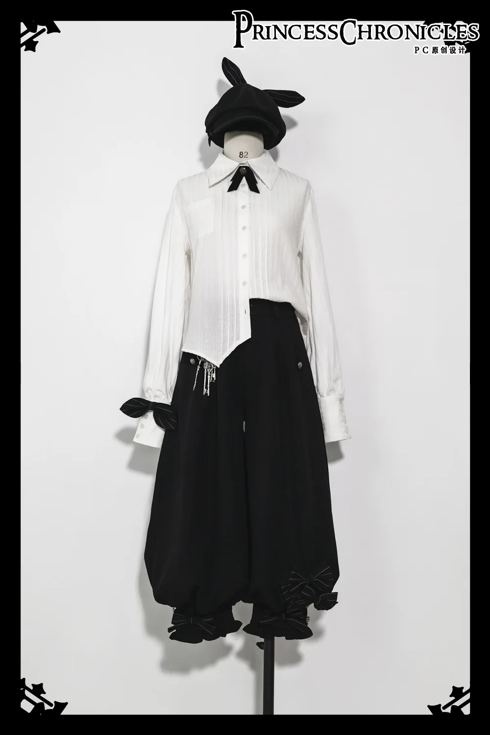 Secret Morning News - Vintage Ouji Lolita Vest Blouse Bloomers - Image 12