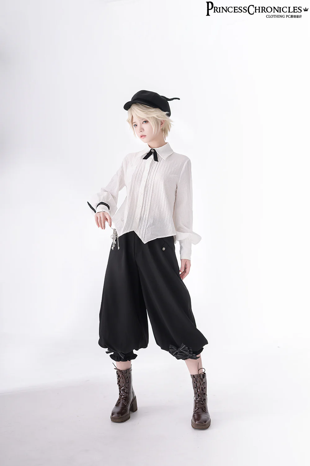 Secret Morning News - Vintage Ouji Lolita Vest Blouse Bloomers - Image 19
