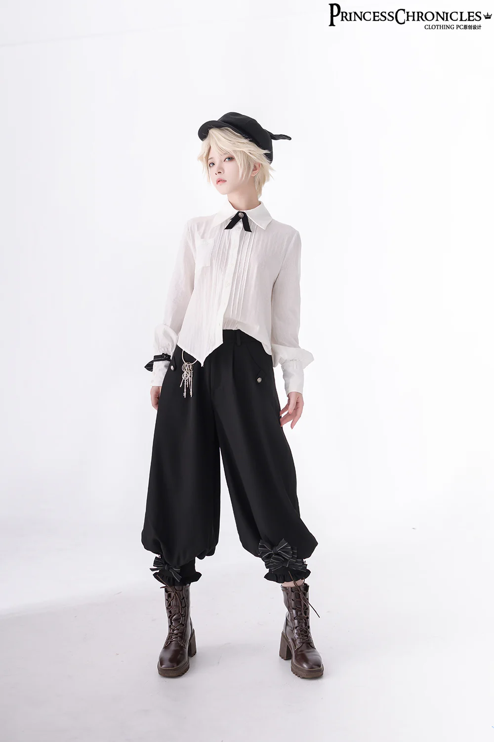 Secret Morning News - Vintage Ouji Lolita Vest Blouse Bloomers - Image 21