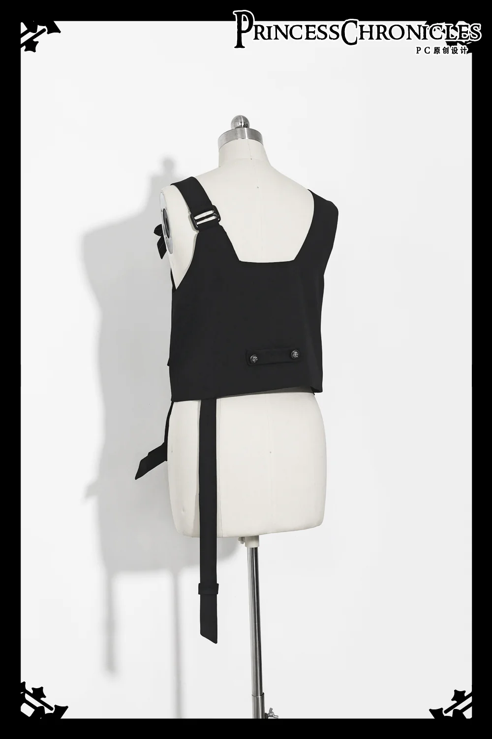 Secret Morning News - Vintage Ouji Lolita Vest Blouse Bloomers - Image 7