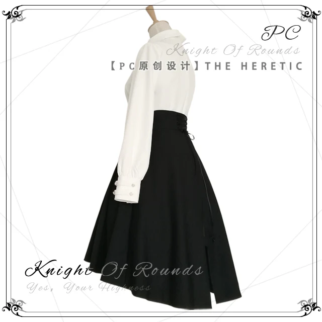 The Heretic - High Waist Gothic Lolita SK - Image 3