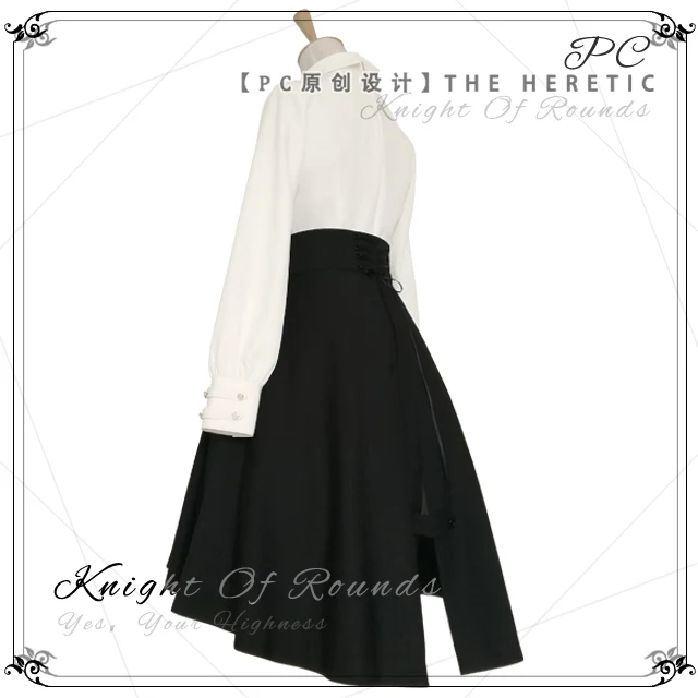 The Heretic - High Waist Gothic Lolita SK - Image 5