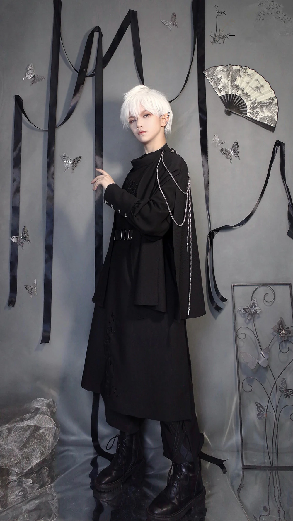The Stars Change - Stand Collar Ouji Lolita Blouse - Image 14