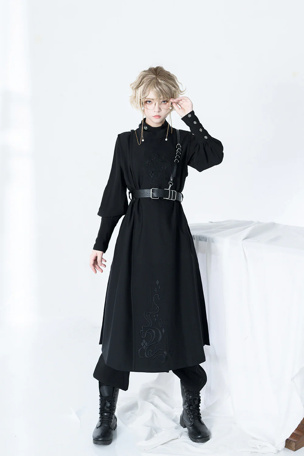 The Stars Change - Sleeveless Ouji Lolita Long Coat - Image 3