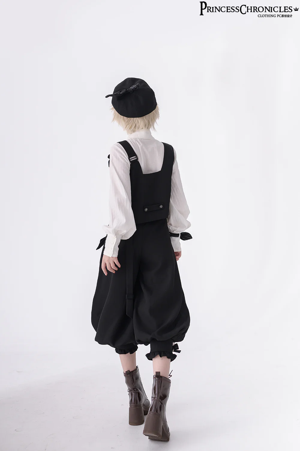 Vintage Kawaii Bow Lolita Beret - Image 10