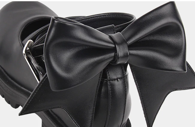 Angelic Imprint - Punk Lolita Black Platform Shoes - Image 6