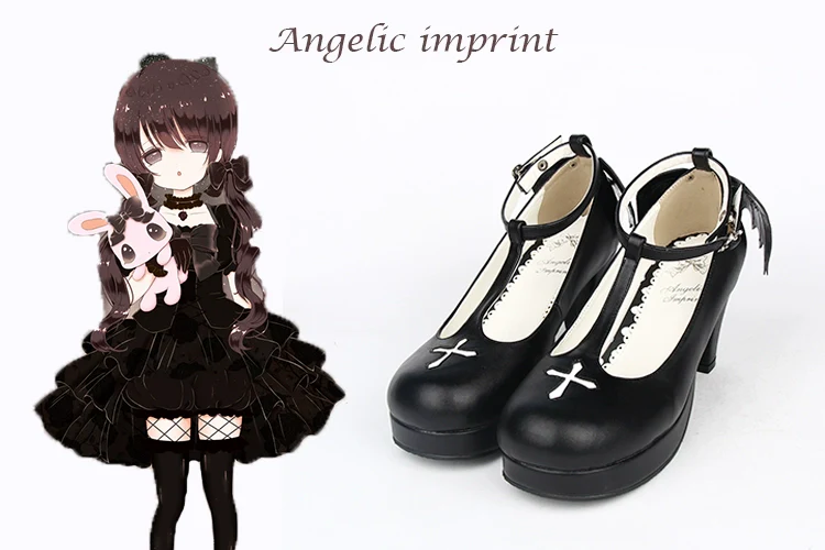 Angelic Imprint - Gothic Lolita Wings and Cross Shoes for Chistmas - Image 10