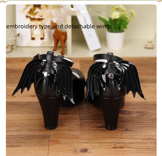 Angelic Imprint - Gothic Lolita Wings and Cross Shoes for Chistmas - Image 20