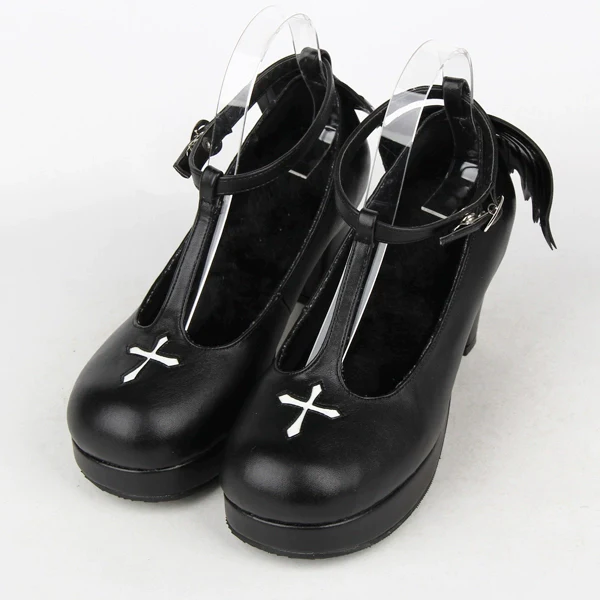 Angelic Imprint - Gothic Lolita Wings and Cross Shoes for Chistmas - Image 4