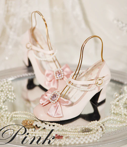 Transatlantic Love Poem - Sweet Elegant Lolita Mid-Heel Daily Shoes - Image 14
