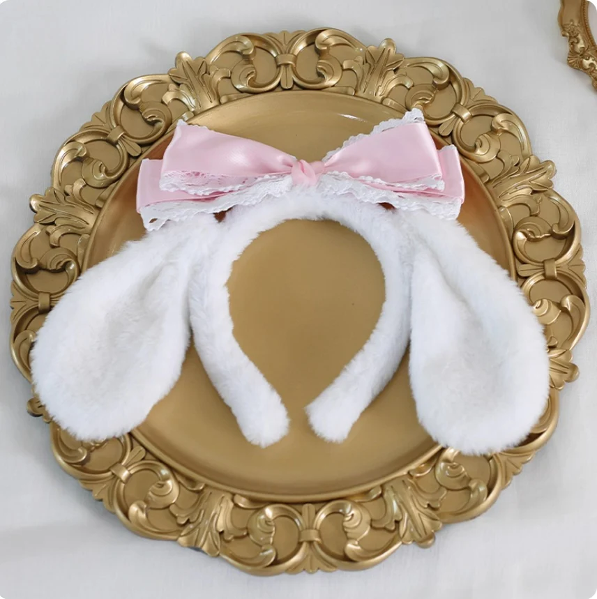 Kawaii Lolita Cinnamoroll Plush Handmade Hairband - Image 5
