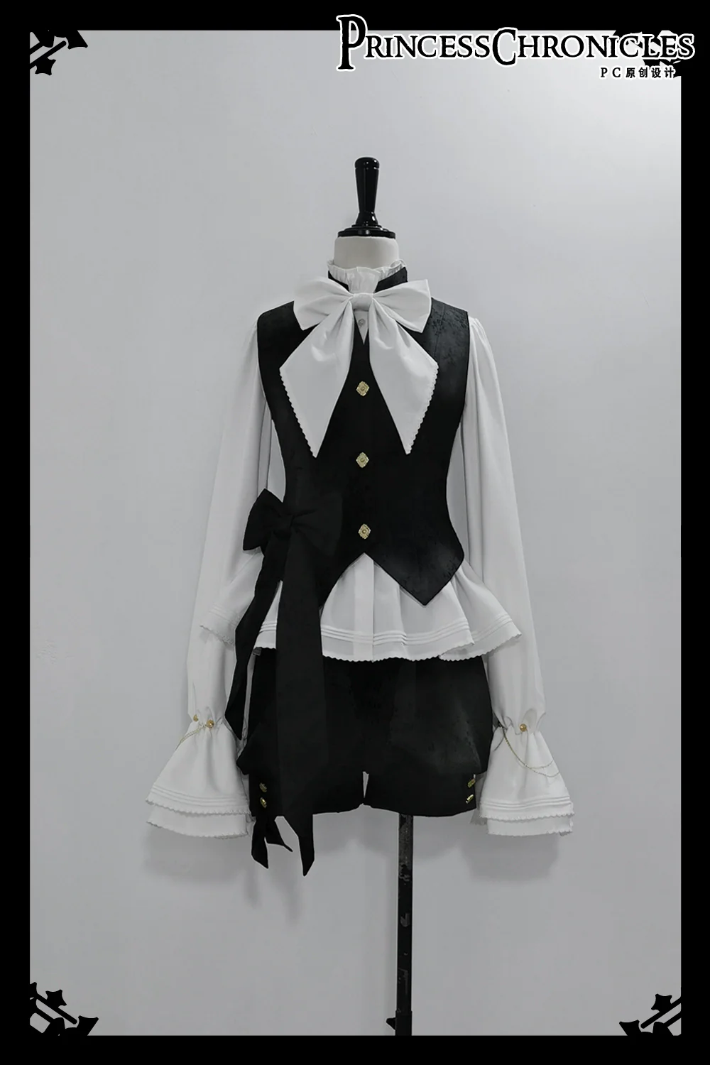 Hunting Rabbit 2.0 - Ouji Lolita Retro Cool Prince Shirt - Image 14