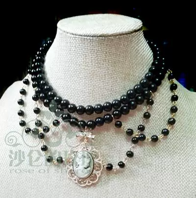 Manor Ball II - Retro Lolita Necklace Pearl Necklace - Image 16