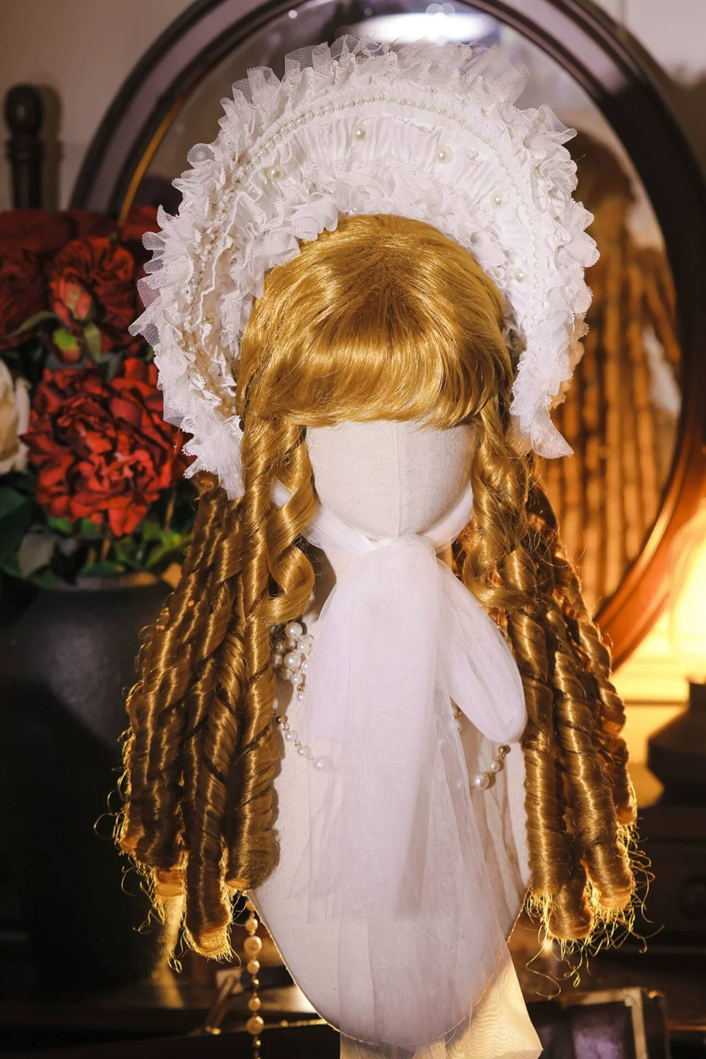 Mabuxi - Retro Lolita Wig Elegant Roman Curls Gorgeous Court Wigs - Image 22