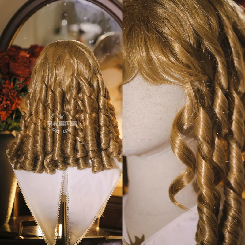 Mabuxi - Retro Lolita Wig Elegant Roman Curls Gorgeous Court Wigs - Image 25