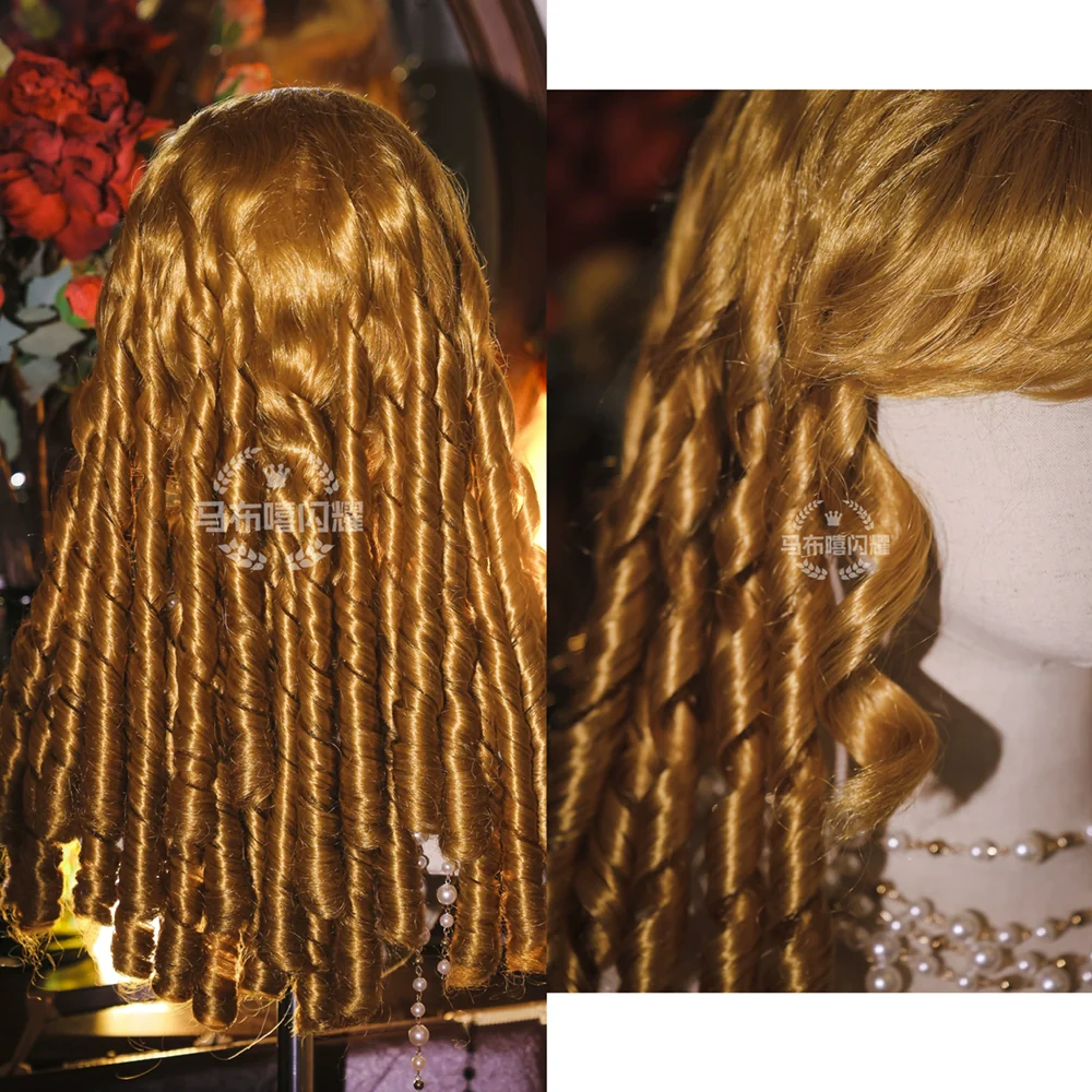 Mabuxi - Retro Lolita Wig Elegant Roman Curls Gorgeous Court Wigs - Image 26
