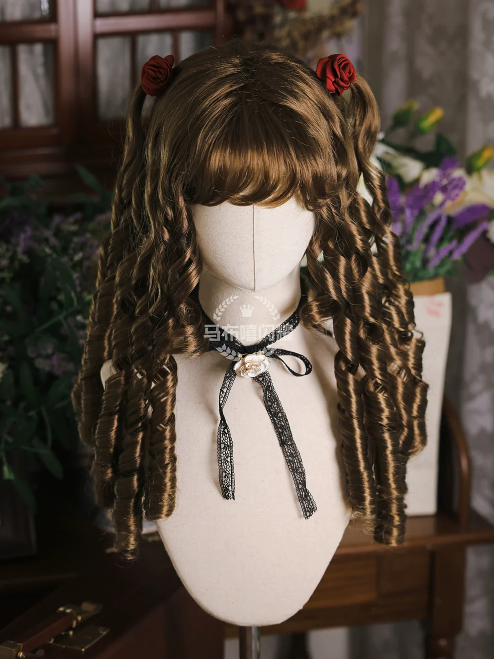 Mabuxi - Retro Lolita Wig Elegant Roman Curls Gorgeous Court Wigs - Image 27