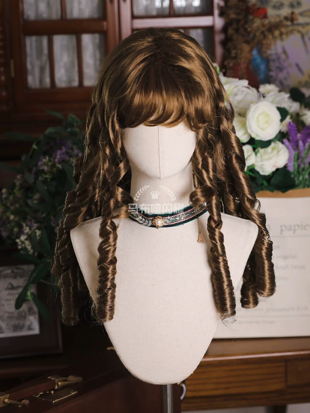 Mabuxi - Retro Lolita Wig Elegant Roman Curls Gorgeous Court Wigs - Image 28