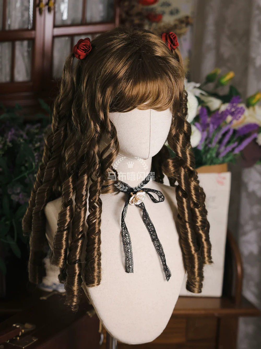 Mabuxi - Retro Lolita Wig Elegant Roman Curls Gorgeous Court Wigs - Image 29