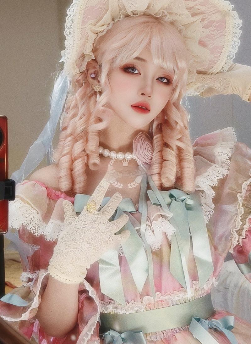 Mabuxi - Retro Lolita Wig Elegant Roman Curls Gorgeous Court Wigs - Image 3