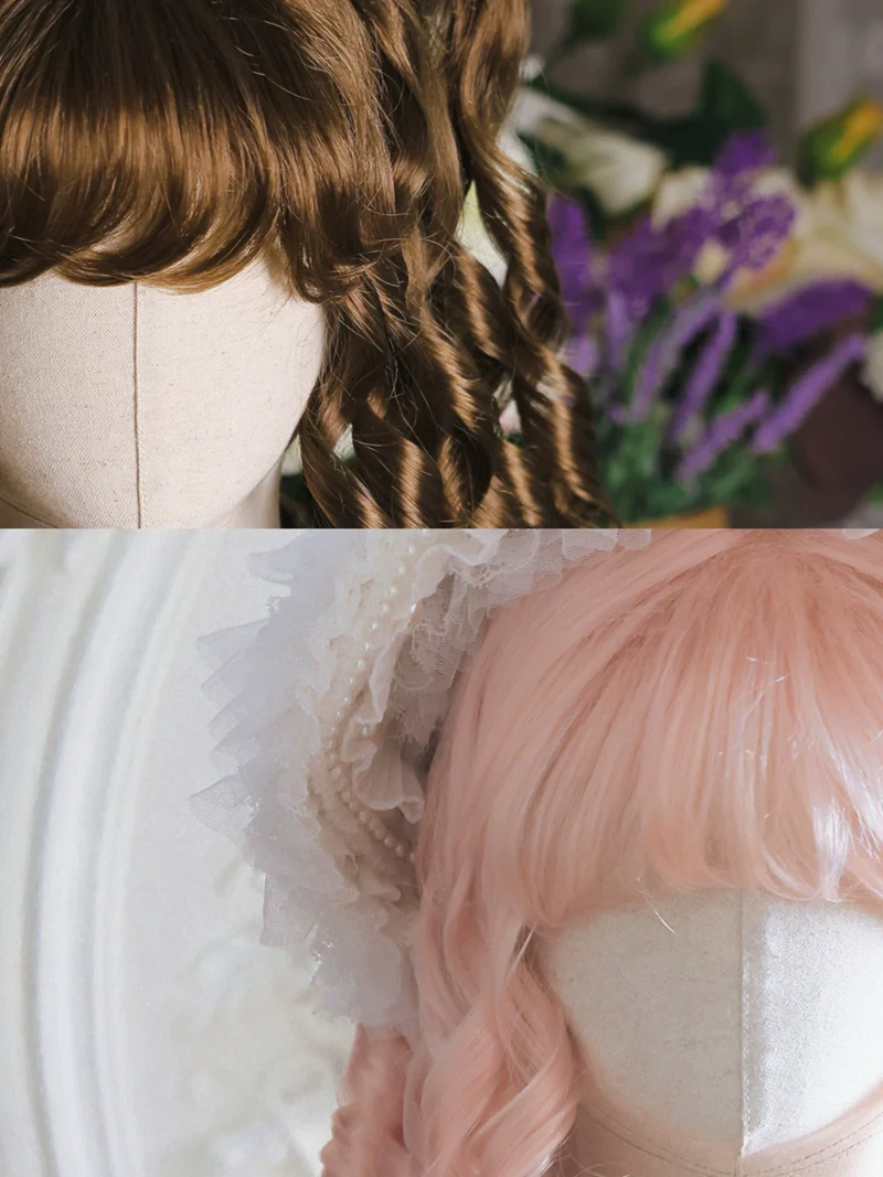 Mabuxi - Retro Lolita Wig Elegant Roman Curls Gorgeous Court Wigs - Image 33