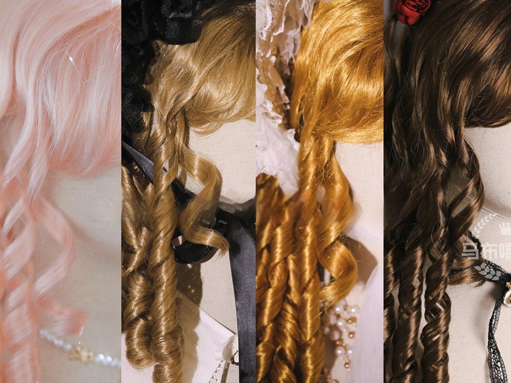 Mabuxi - Retro Lolita Wig Elegant Roman Curls Gorgeous Court Wigs - Image 37