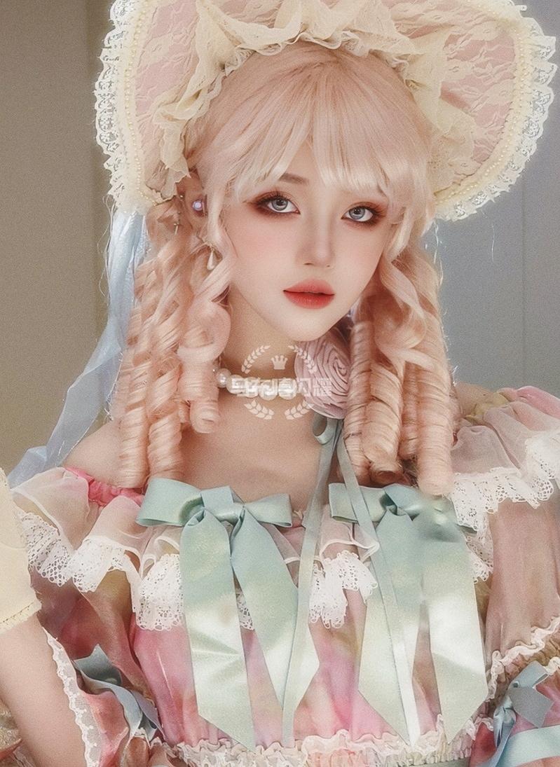 Mabuxi - Retro Lolita Wig Elegant Roman Curls Gorgeous Court Wigs - Image 5