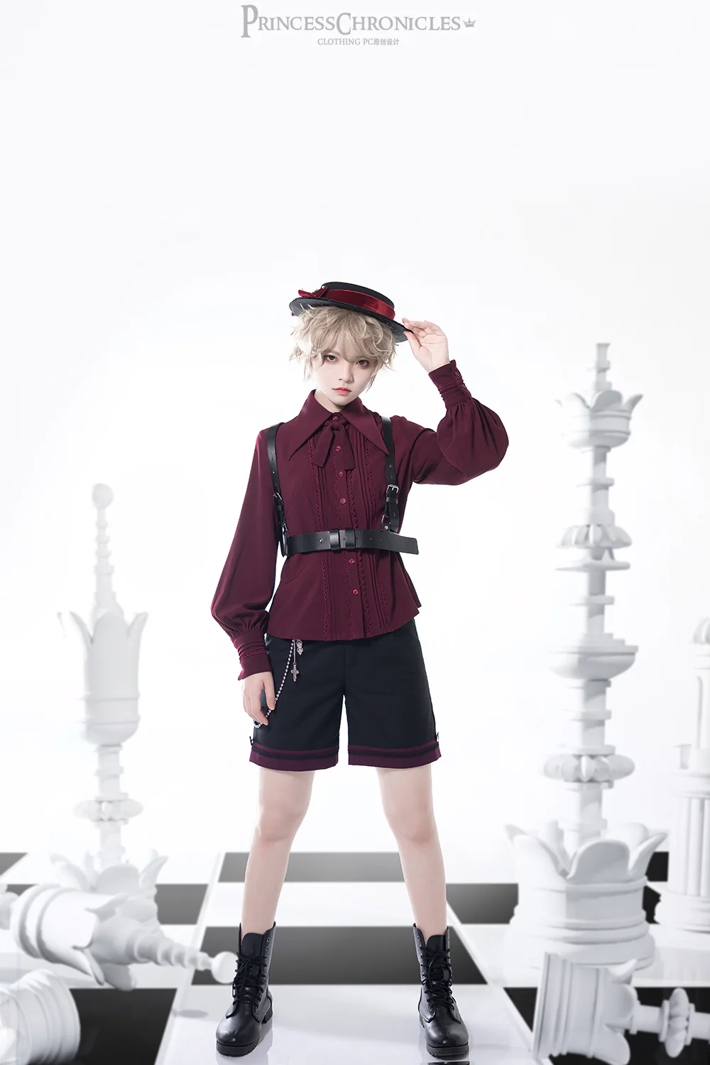 Retro Ouji Lolita Blouse Multicolors - Image 26