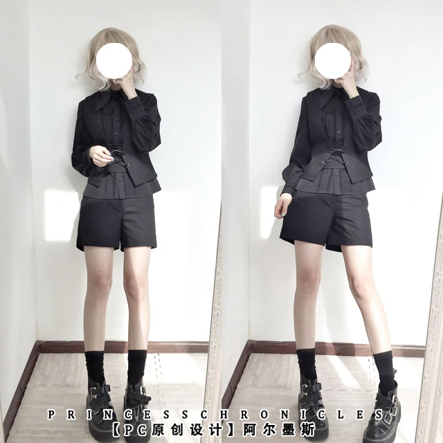 Retro Ouji Lolita Blouse Multicolors - Image 29