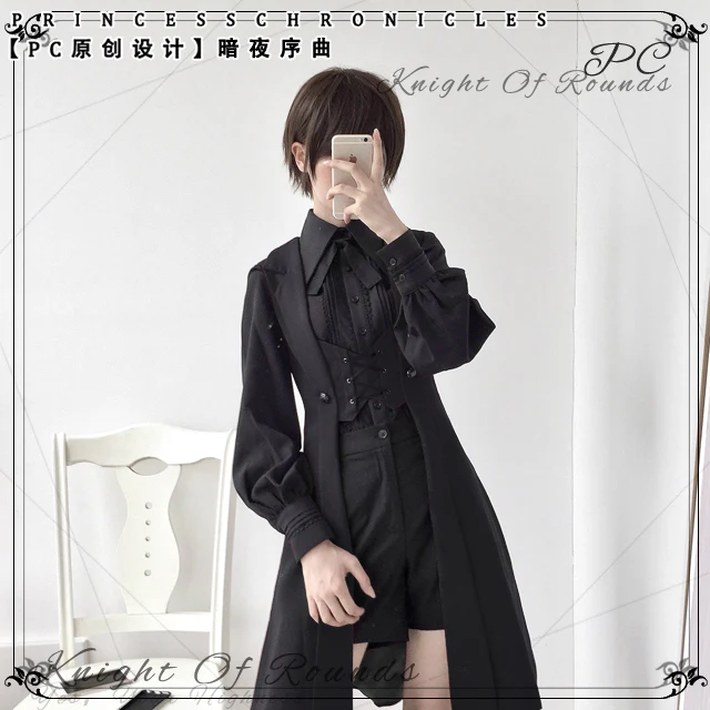 Retro Ouji Lolita Blouse Multicolors - Image 30