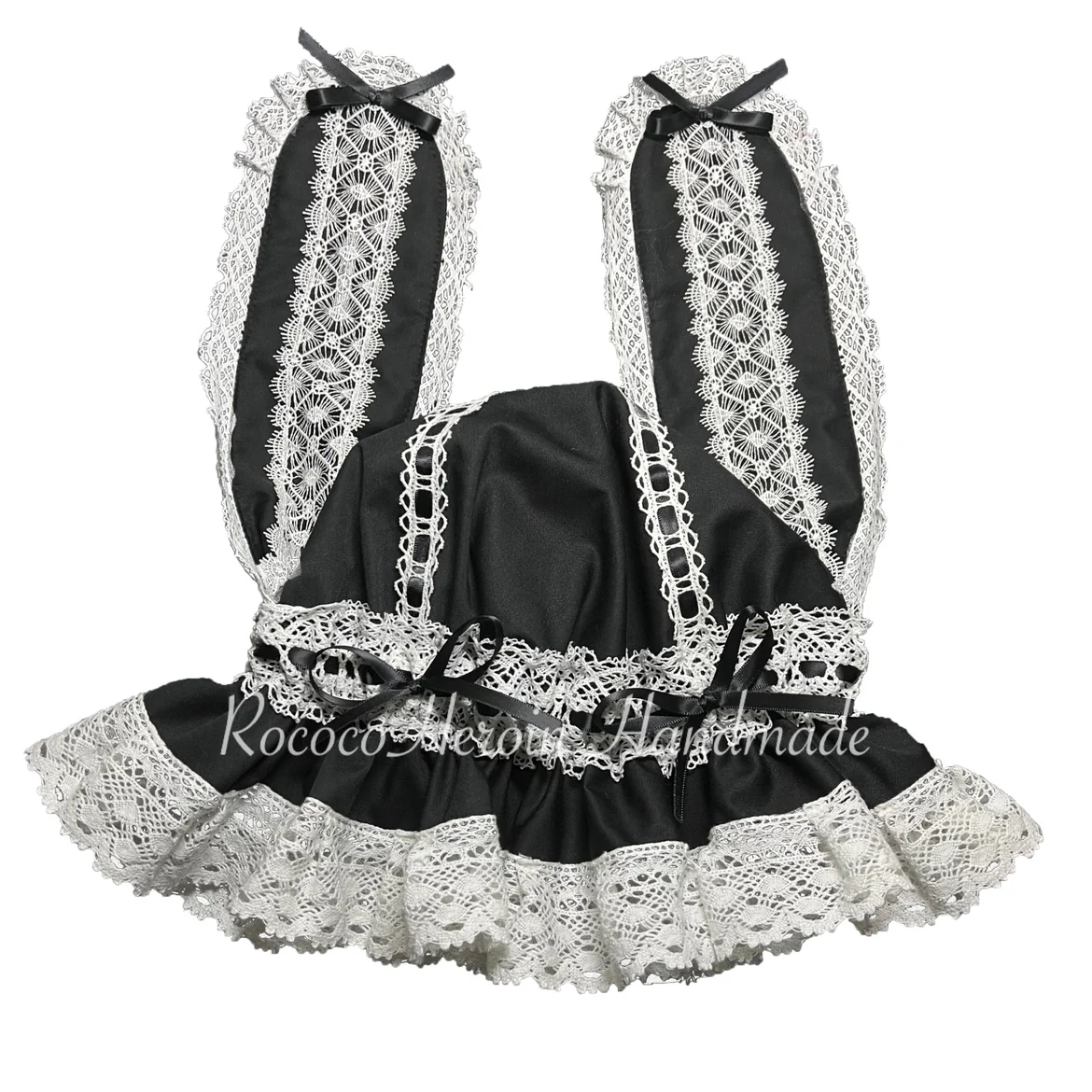 RococoHeroin - Handmade Lolita Bunny Hat Multiple Colors - Image 7