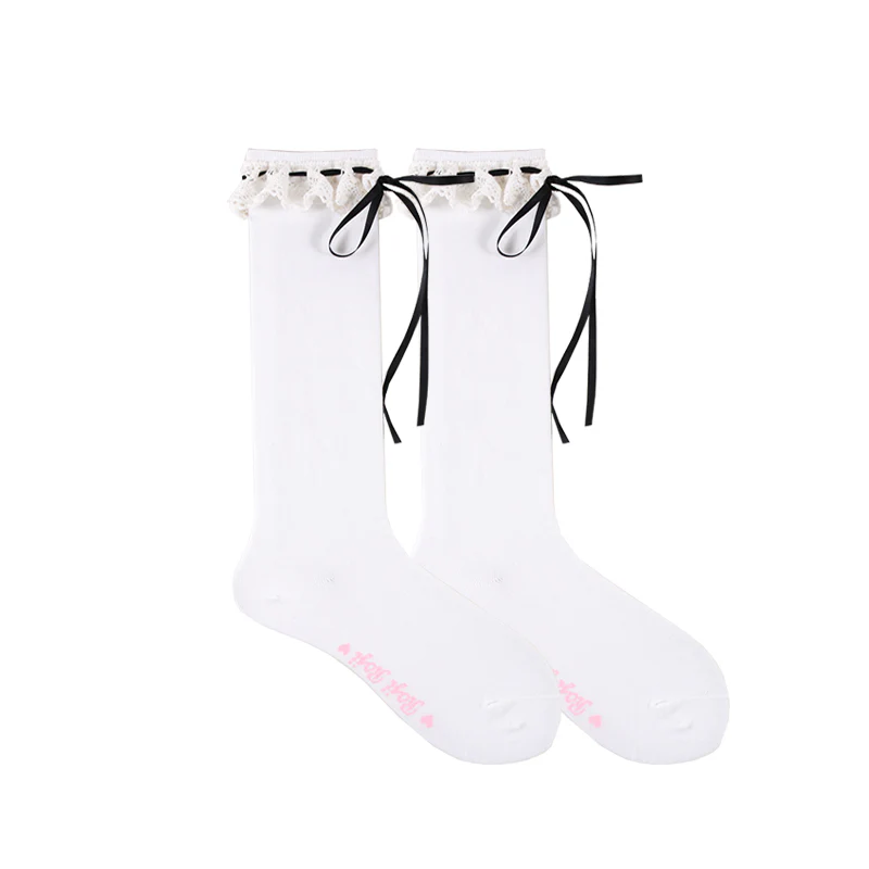 Isabella - Sweet Lolita Lace Mid-Calf Socks - Image 36