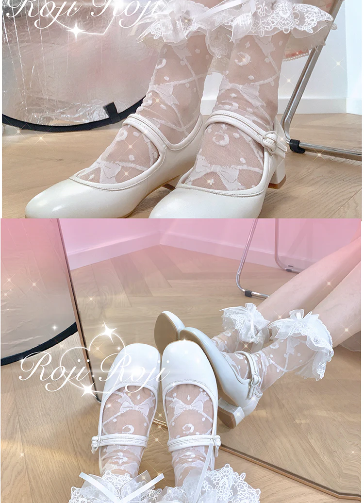 Roji roji - Lace Lolita Summer Short Socks - Image 10