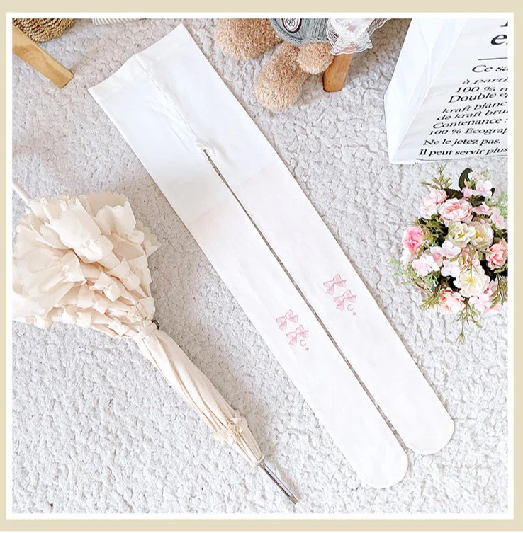 Kawaii 120D Velvet Lolita Tights Multicolors - Image 16