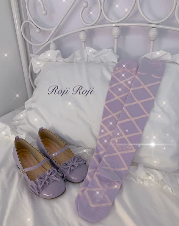 Sweet Lolita Cotton Mid-Calf Socks - Image 3